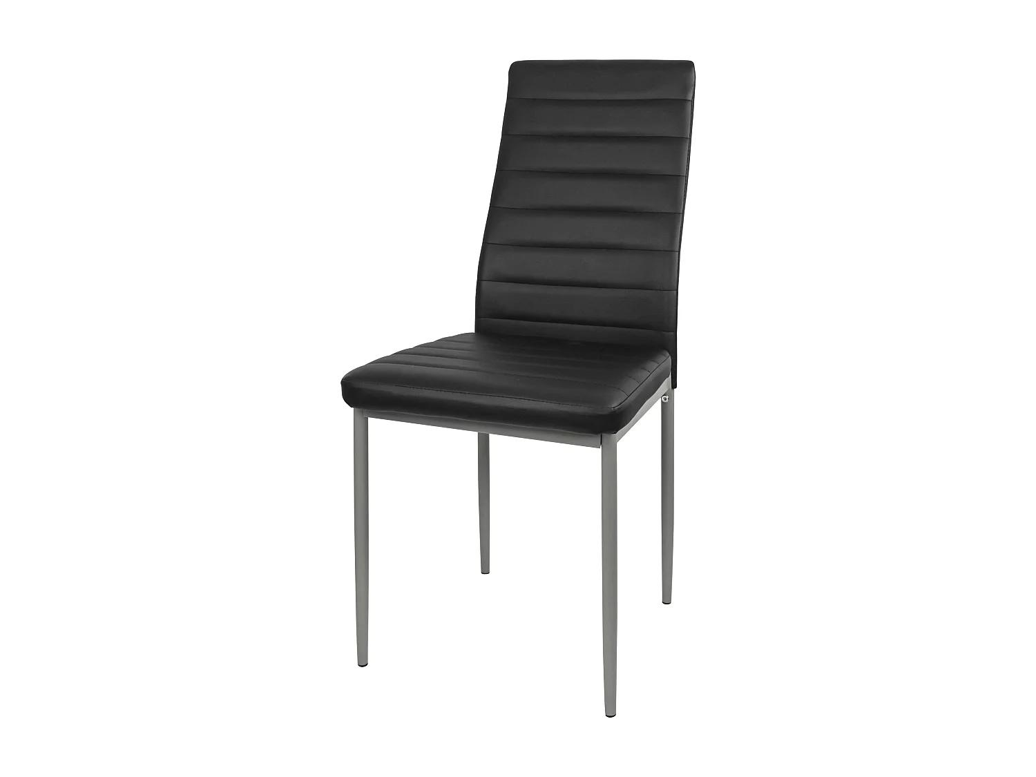 Pack de 2 Sillas negras para Salón Comedor, Sillas Avat Estilo Moderno 43x93x43 cm