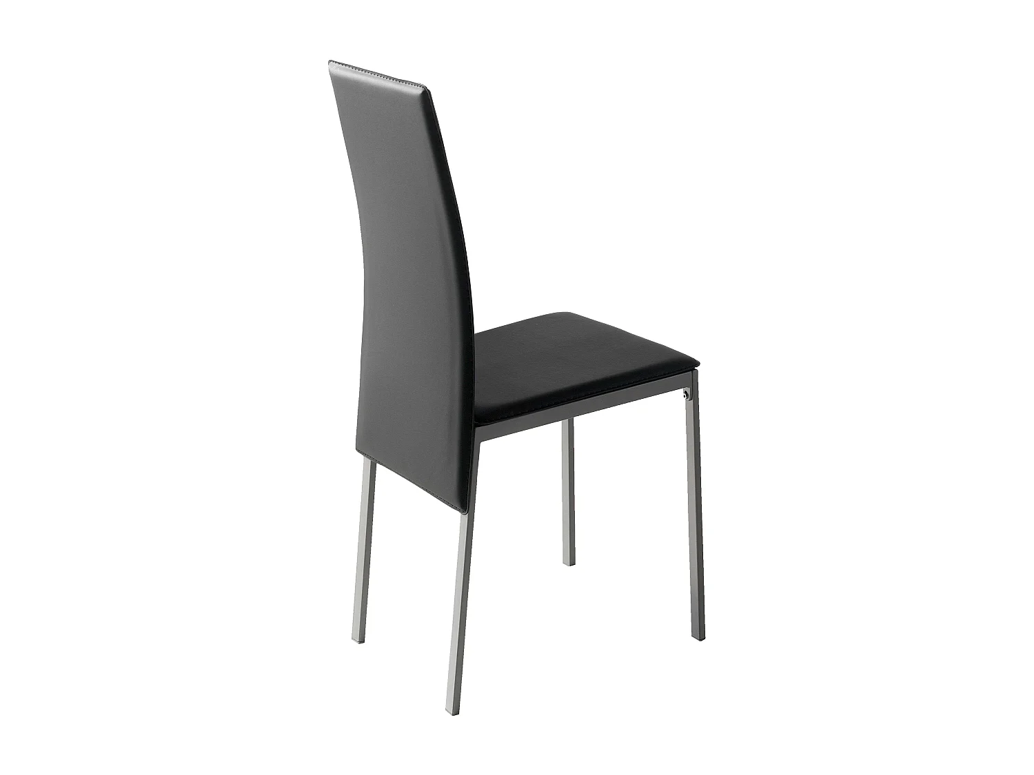 Pack 2 Sillas Comedor Saona Contemporáneo Negro 97x51x42