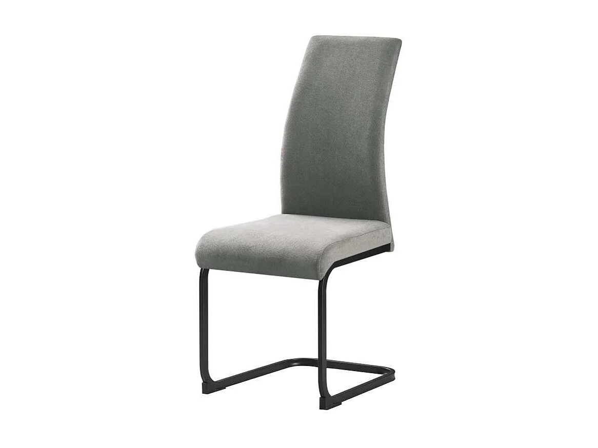 Pack 4 Sillas Comedor Tacoma Estilo Contemporáneo Gris 43x100x45 cm