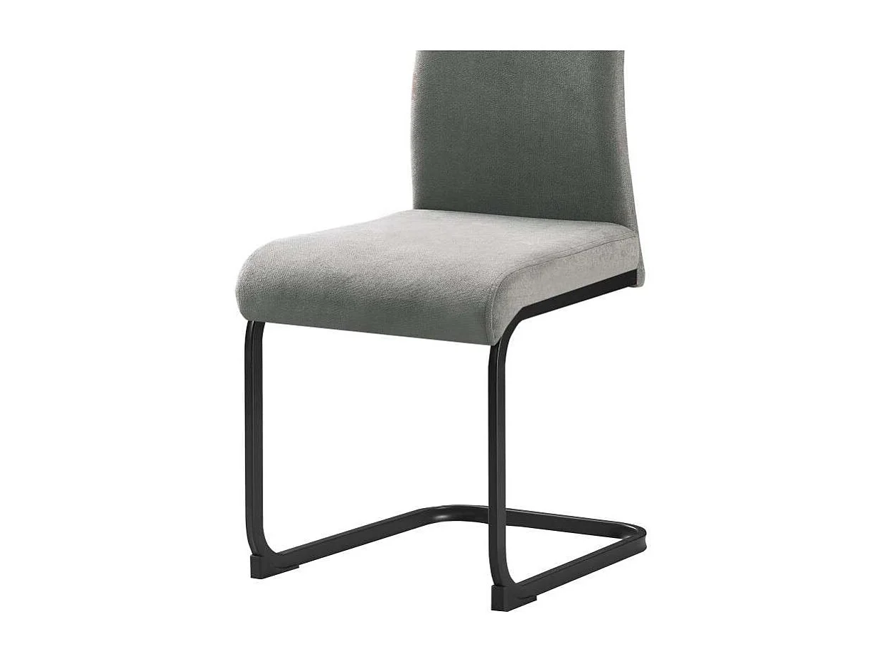 Pack 4 Sillas Comedor Tacoma Estilo Contemporáneo Gris 43x100x45 cm