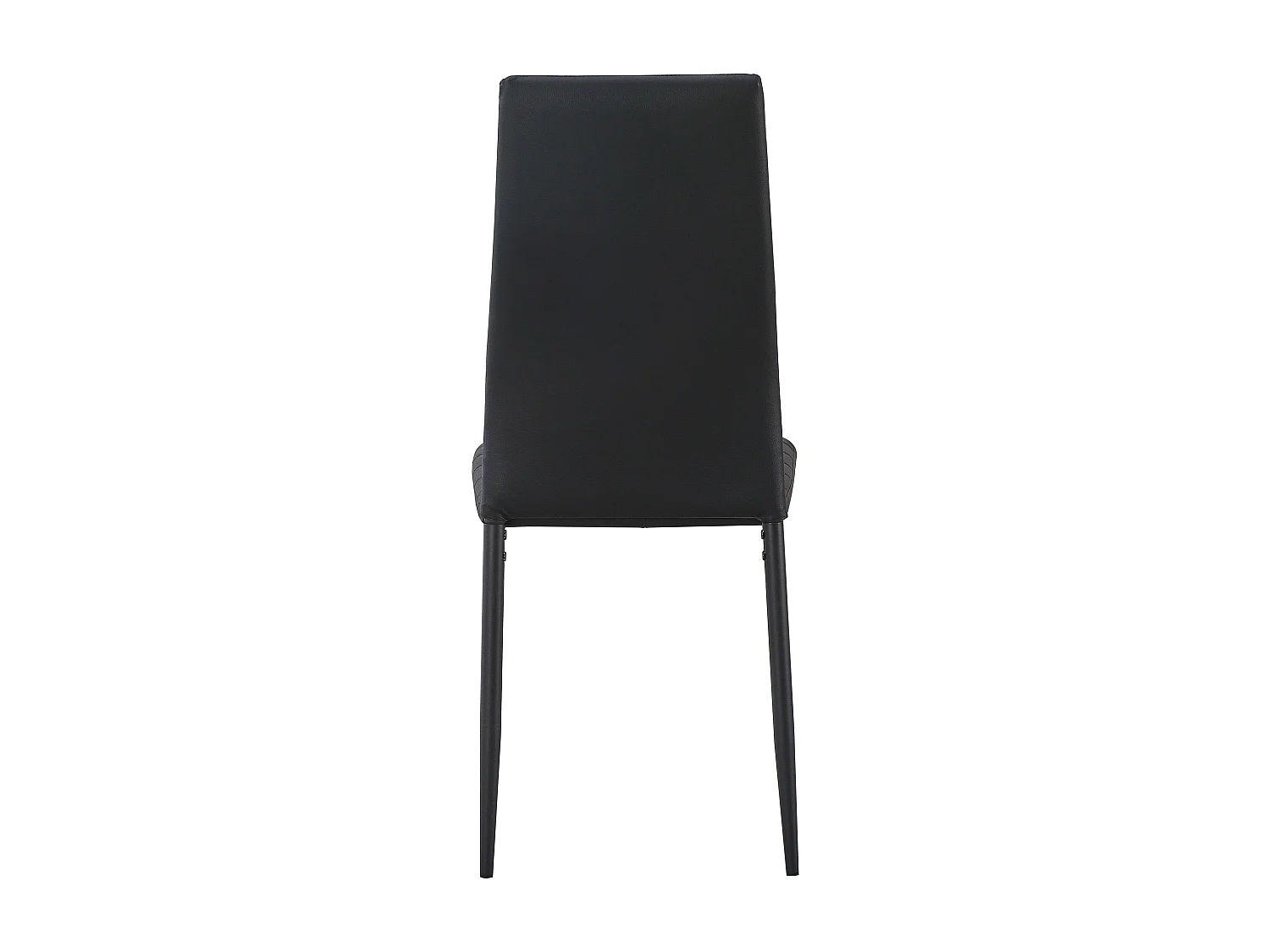 Pack de 4 Sillas negras para Salón Comedor, Sillas Avat Estilo Moderno 42x96x52 cm