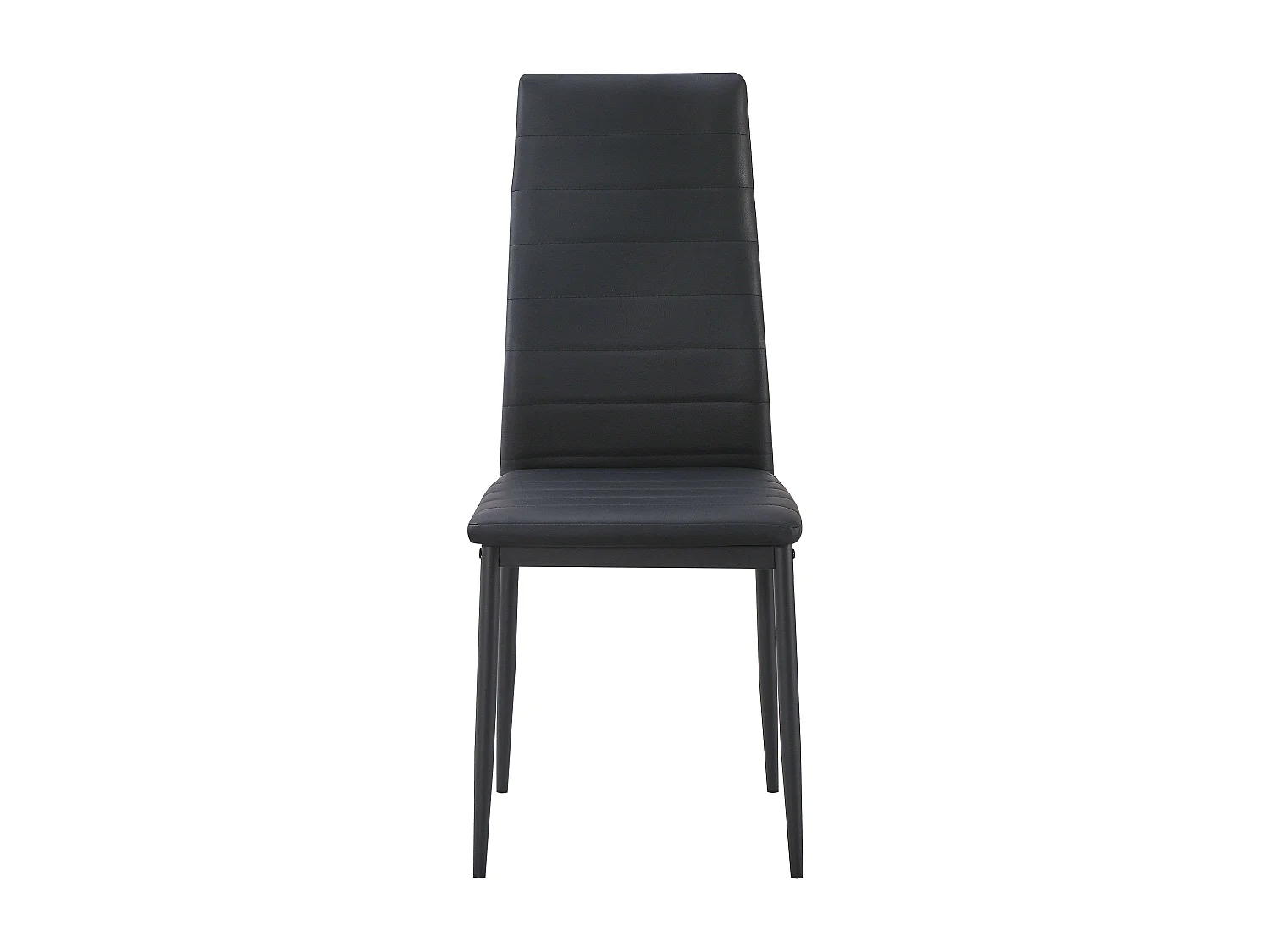 Pack de 4 Sillas negras para Salón Comedor, Sillas Avat Estilo Moderno 42x96x52 cm