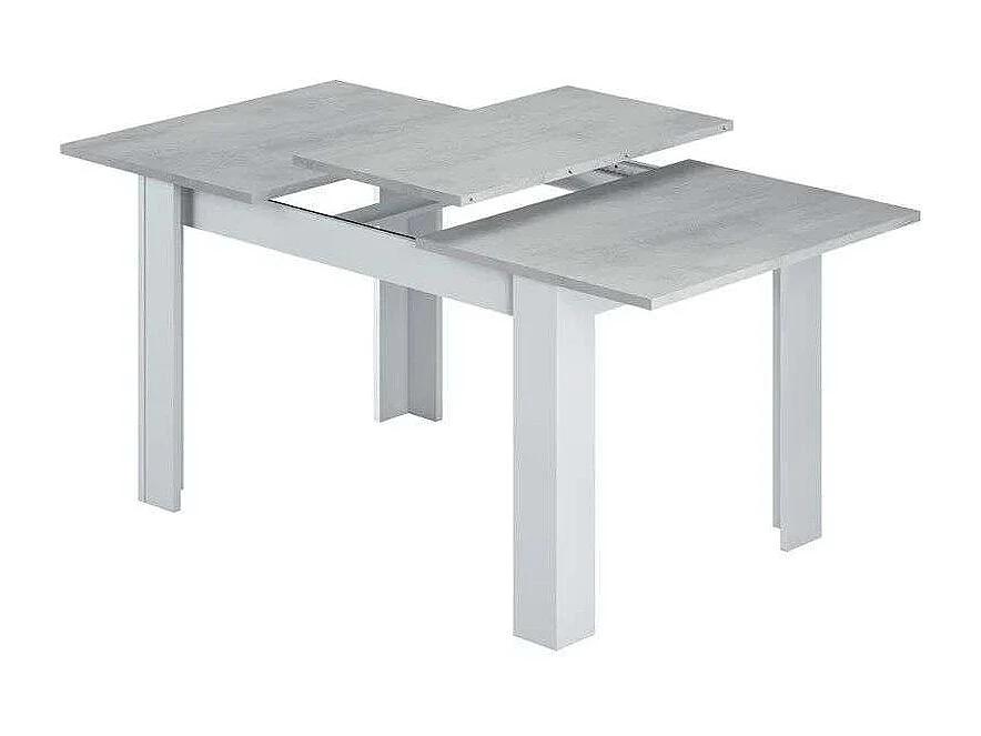 Pack Mesa 4 Sillas Nórdico Gris Cemento Estilo Moderno