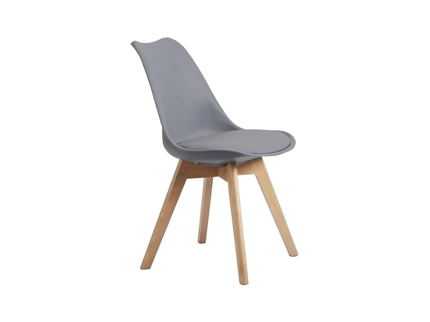 Pack comedor Train gris cemento (mesa ext. 51-237 cm + 4 sillas Bistro)