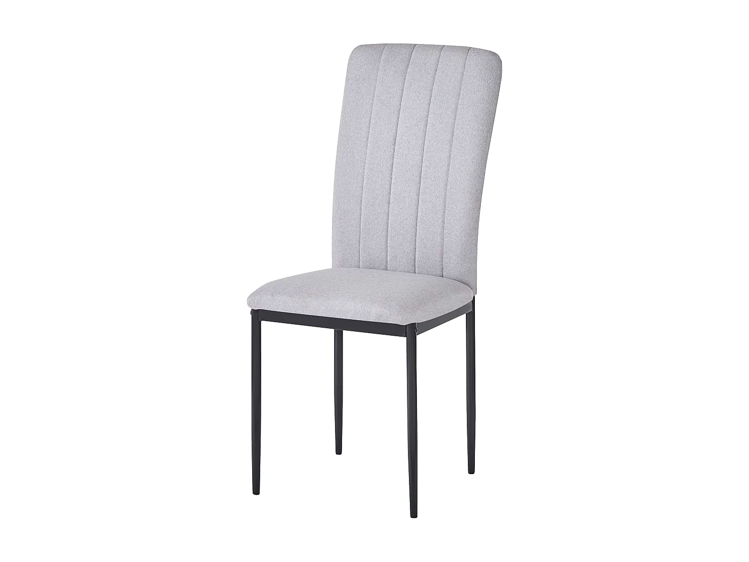 Pack 2 Sillas Salón Comedor Trenton Contemporáneo Gris Ceniza