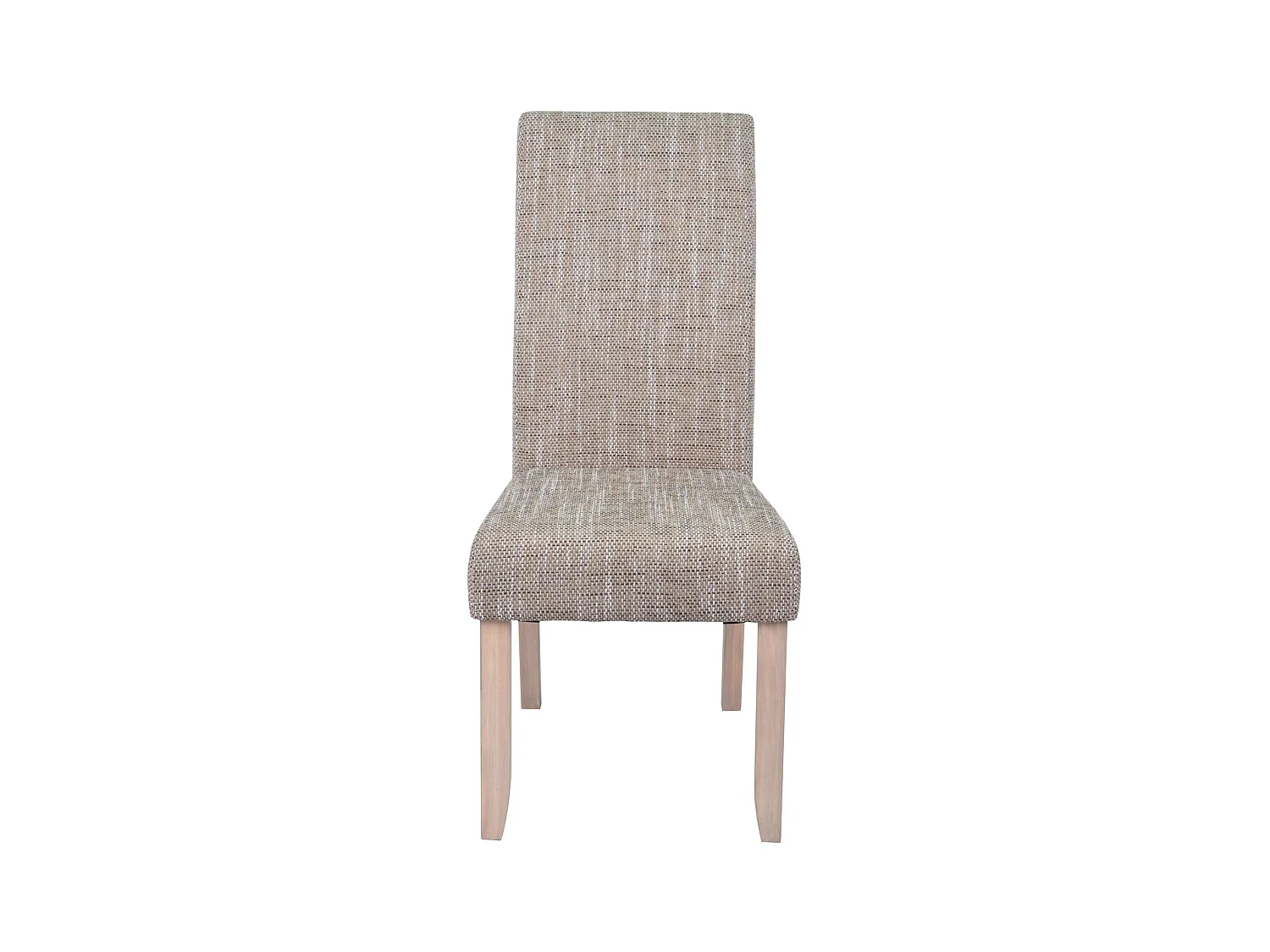 Pack 4 Sillas Salón Comedor Contemporáneo Arena Tapizadas 108x47x62 cm