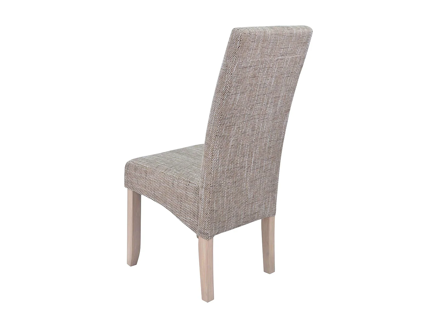 Pack 4 Sillas Salón Comedor Contemporáneo Arena Tapizadas 108x47x62 cm