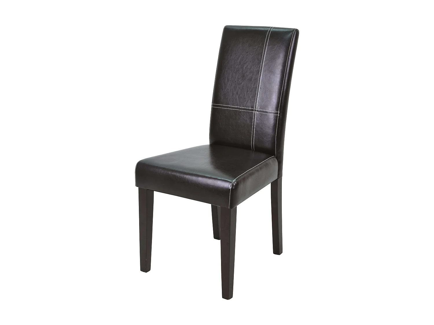 Pack 4 Sillas Comedor Guevara Negro Mate Castaño