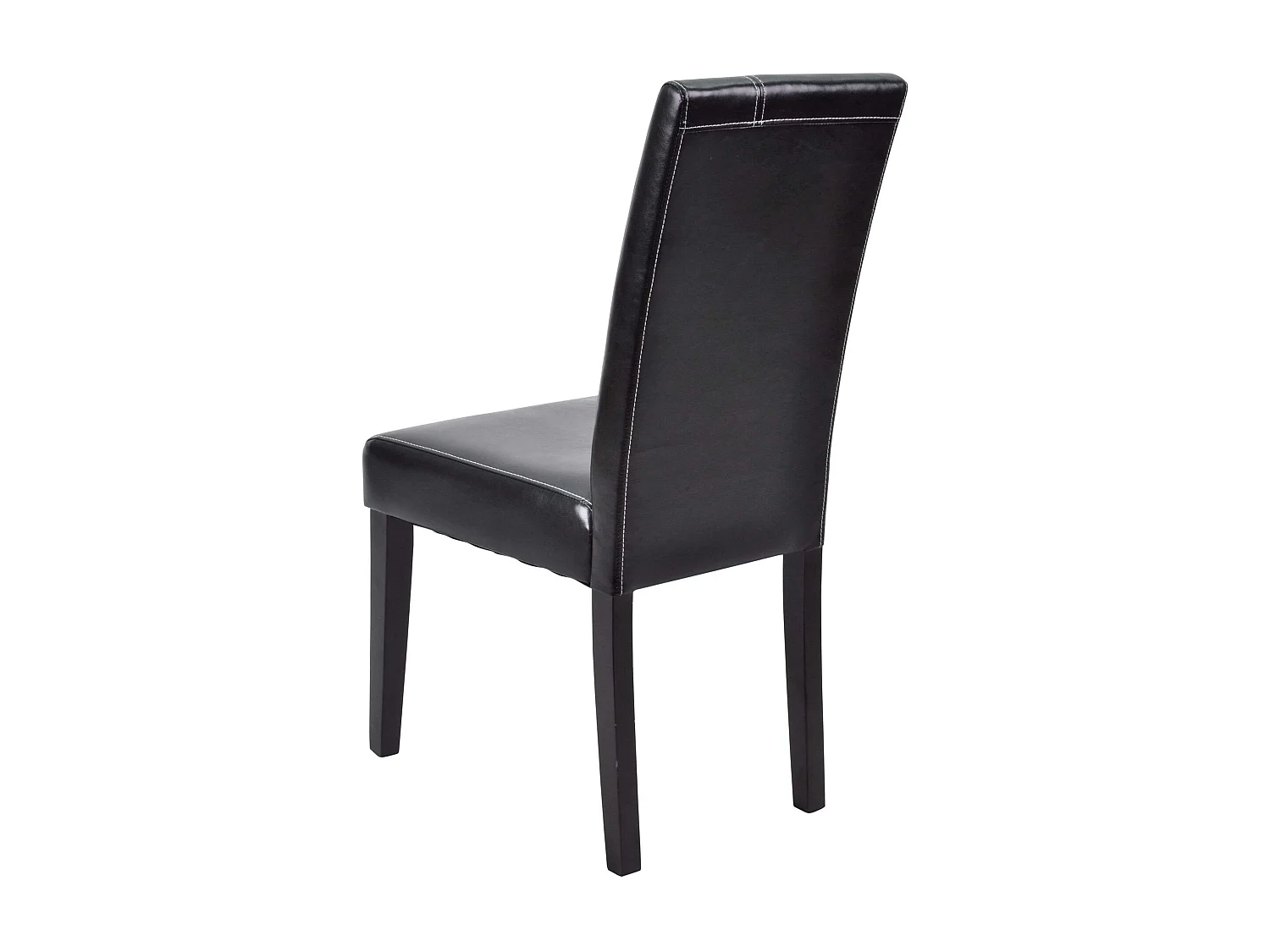 Pack 4 Sillas Comedor Guevara Negro Mate Castaño