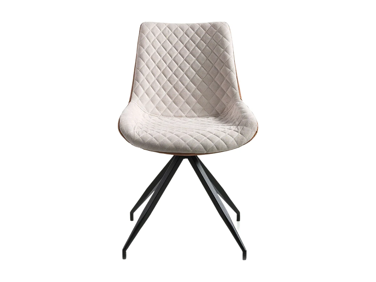 Pack 2 Sillas Comedor Fraga Beige y Marrón Moderno para Salones