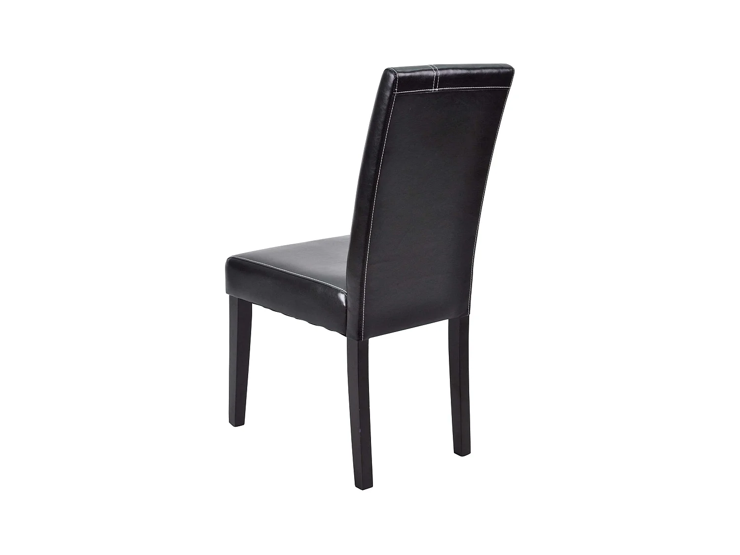 Pack 2 Sillas Comedor Guevara Negro Mate y Castaño