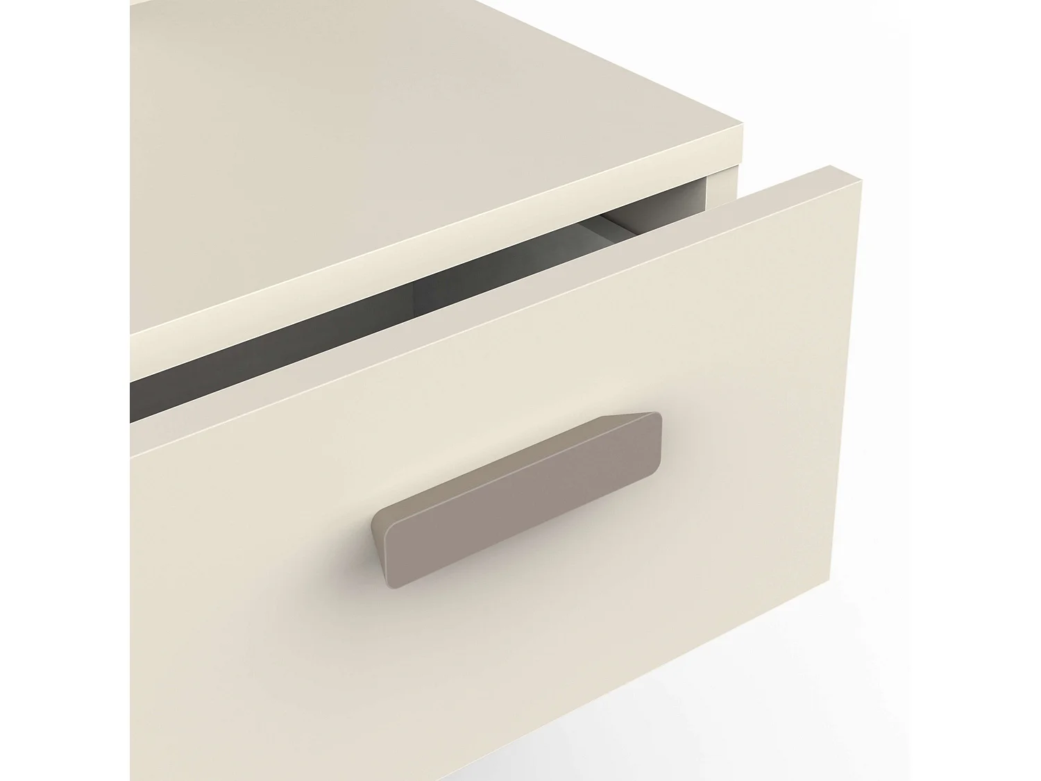 Mesa de cabeceira Camillia Youth com 1 gaveta e 2 ganchos, carvalho Vicenza