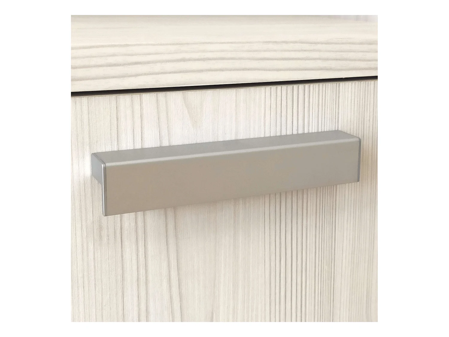 Table de chevet pour jeunes en pin maca 54x41x31 cm