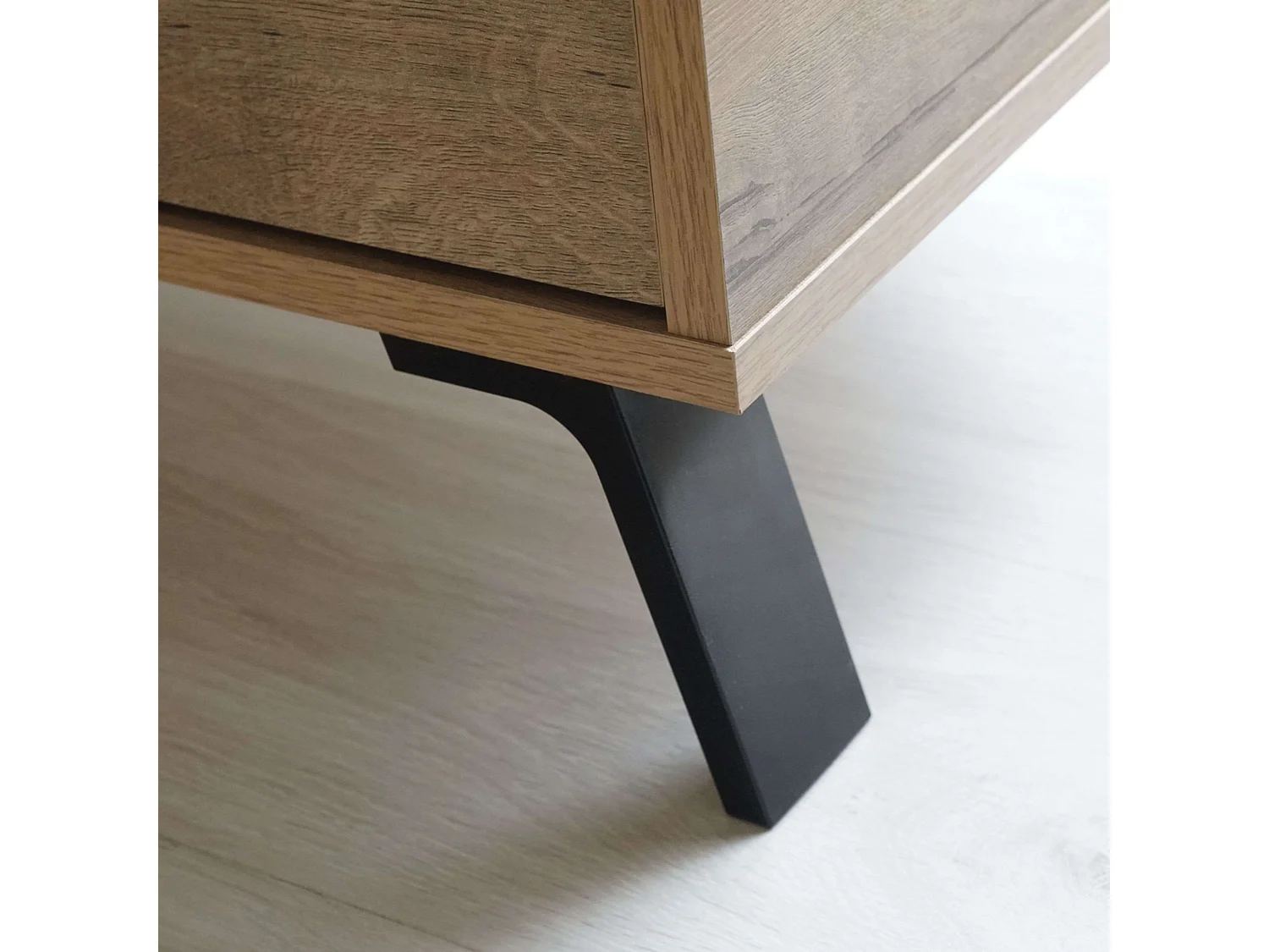 Mesita Noche Clim Ind. Roble Gold 50x35 cm Dormitorio