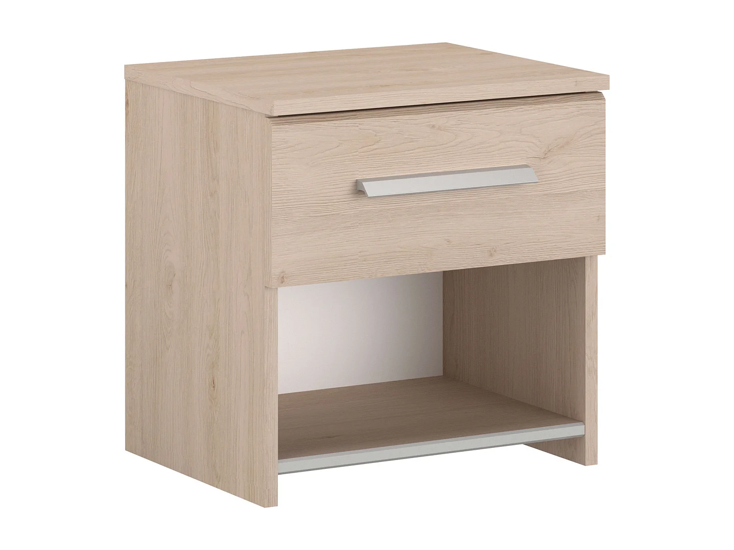 Table de chevet en chêne japonais de la Baltique 40x41x33 cm