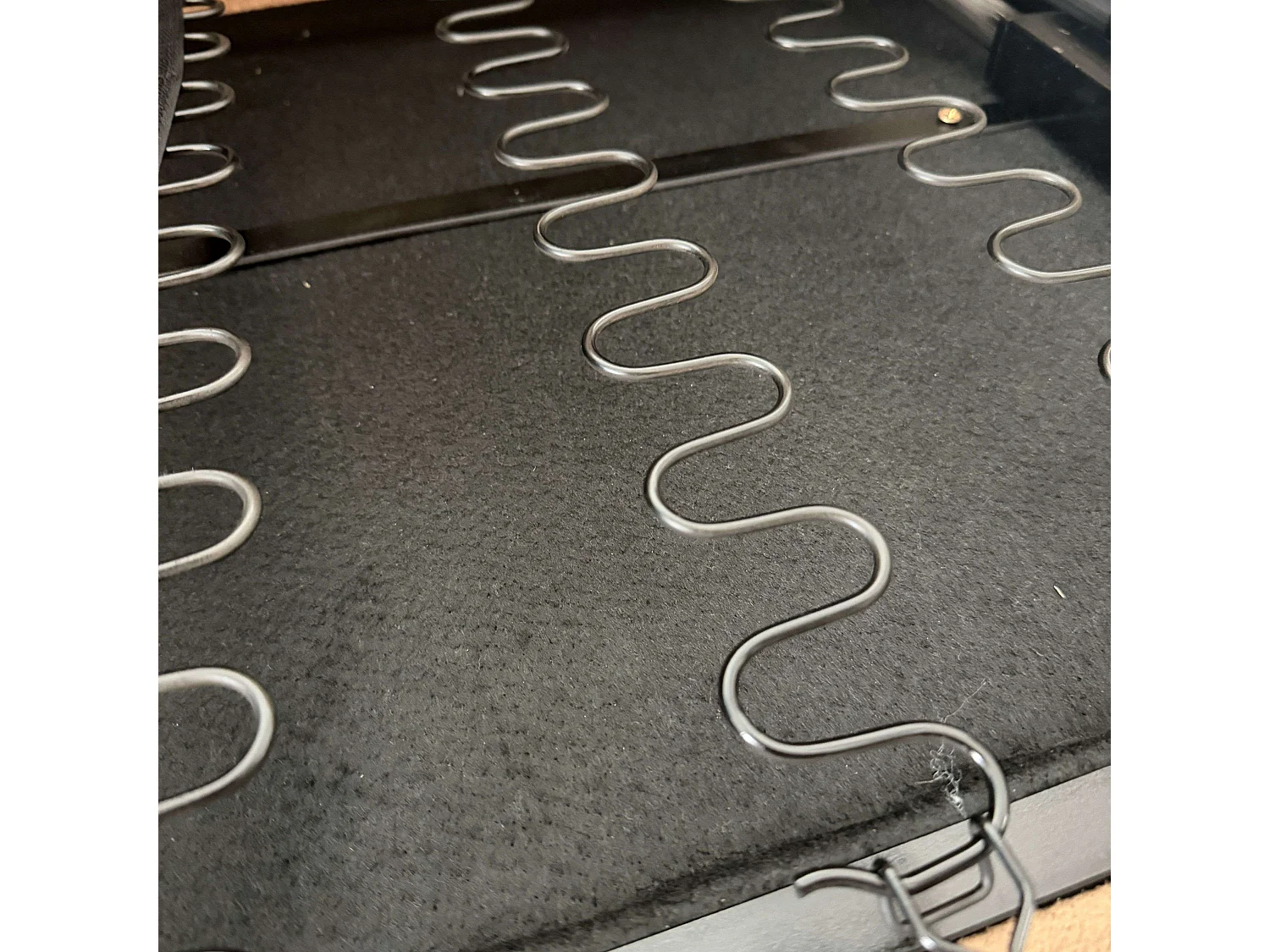 Sofá Oscar chaise longue izq. con 2 puffs gris, 263x100x85 cm