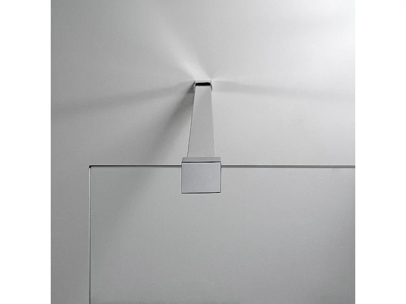 BOX DOCCIA WALK IN 80 CM IN CRISTALLO TRASPARENTE