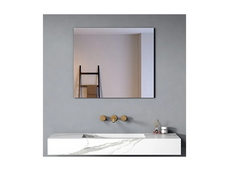 Specchio Filo Lucido  70x70 cm| Essenza