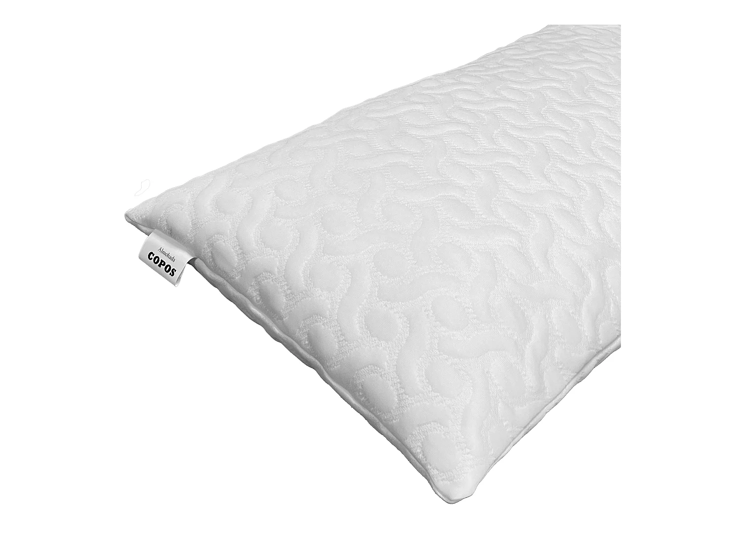 Oreiller viscoélastique Eko Flakes 135 cm Blanc