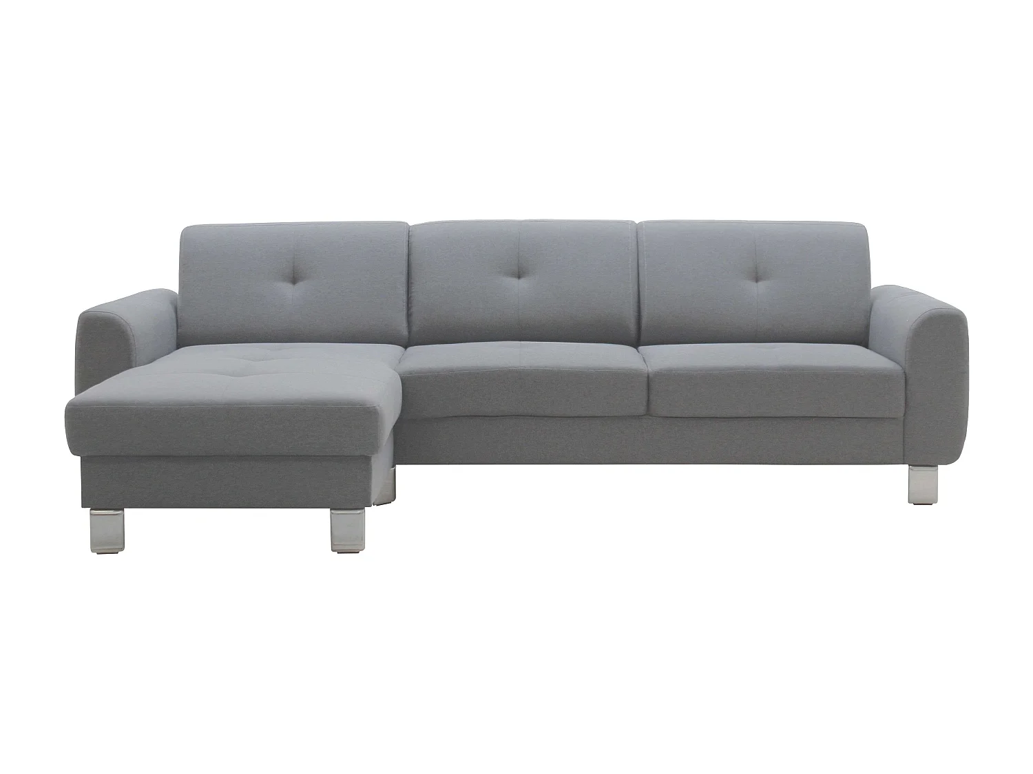 Sofá Axel Malmo Chaise Longe Gris Claro 260 cm