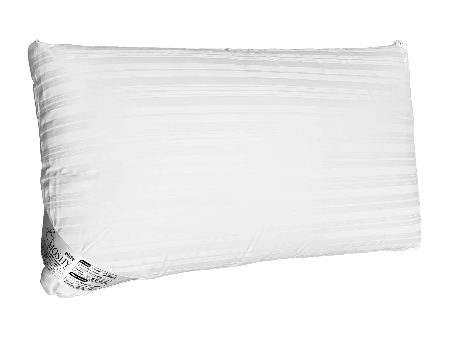 Oreiller Elite avec housse en fibre Ergotex 75 cm