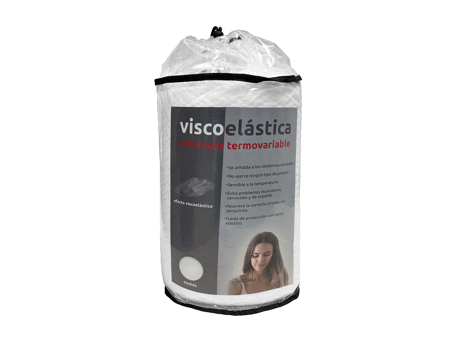 Almofada de alta viscosidade 70 cm Branco