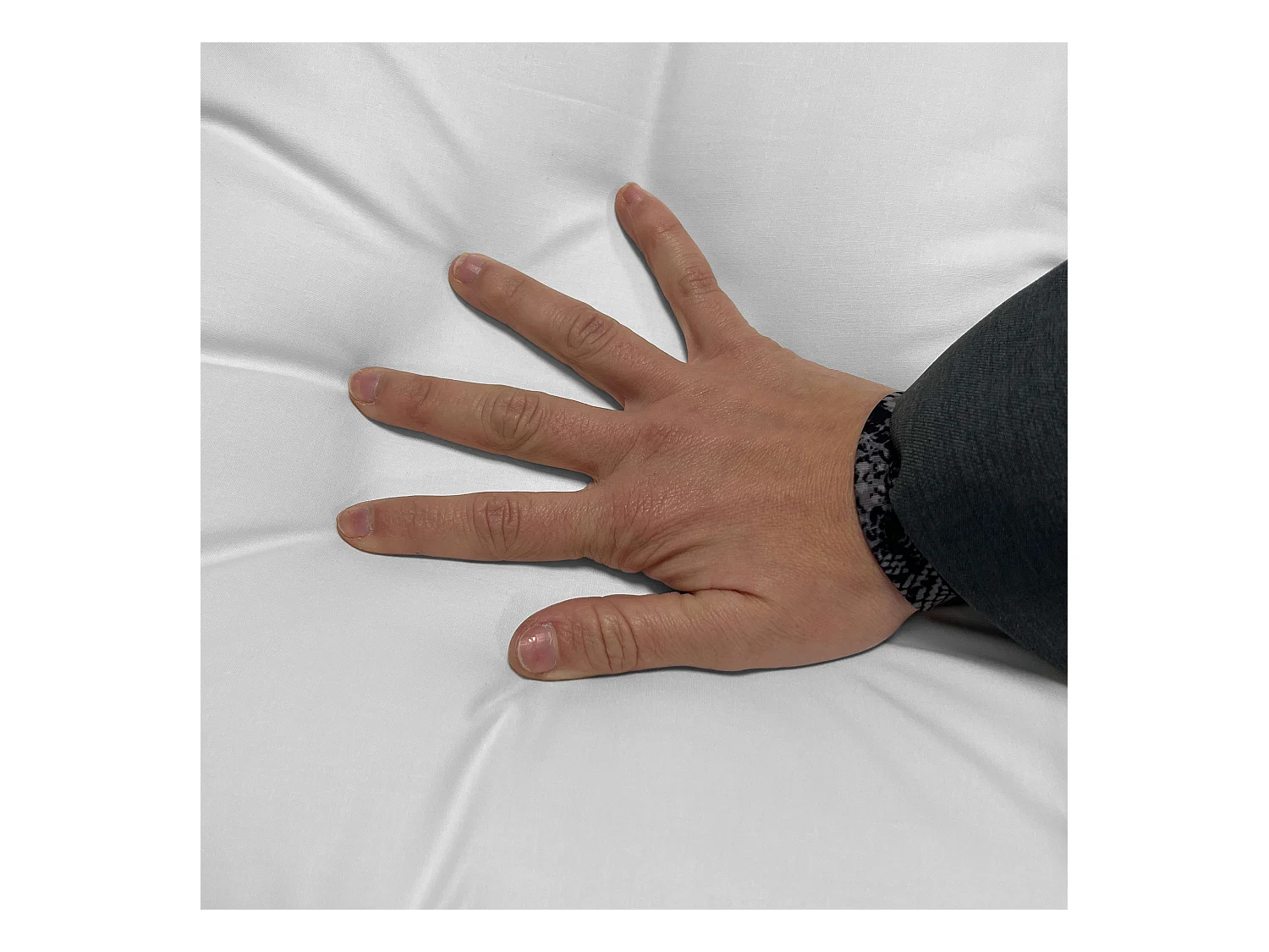 Petit oreiller Moshy 70cm avec housse double 100% coton et microfibre polyester