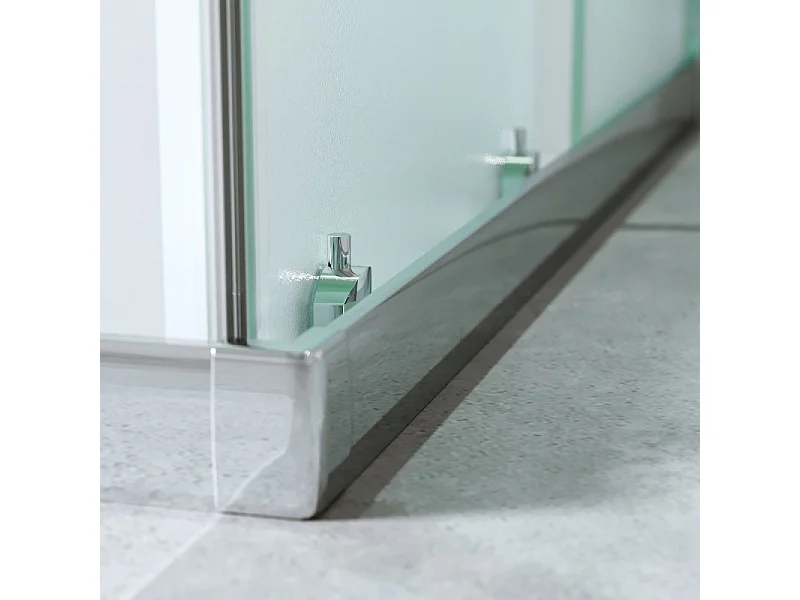 Box Doccia Angolare Scorrevole 70x70 Cm H 185 cm vetro 6 mm Opaco| Kiro