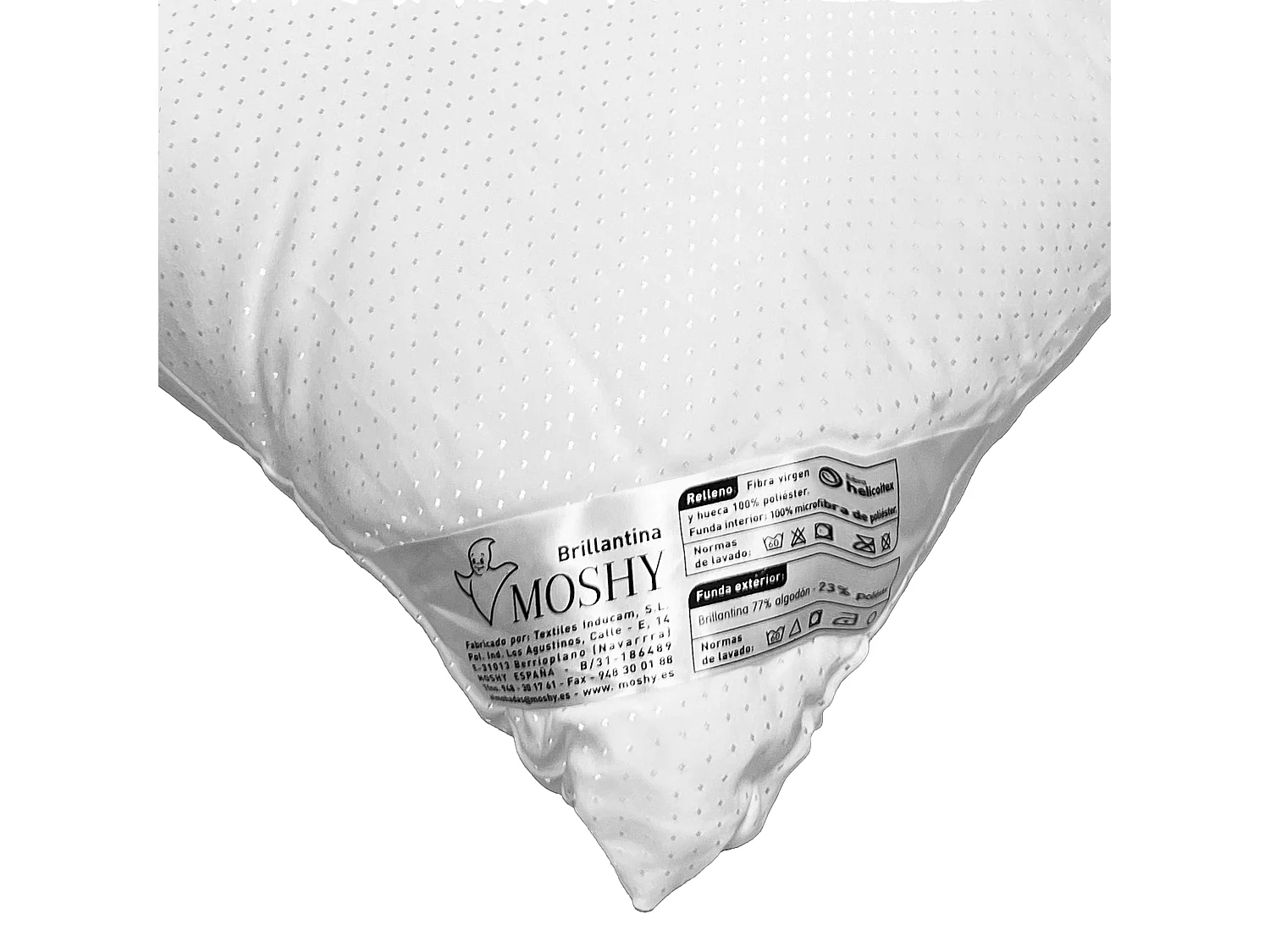 Almofada Moshy Glitter Algodão/Poliéster 135 cm
