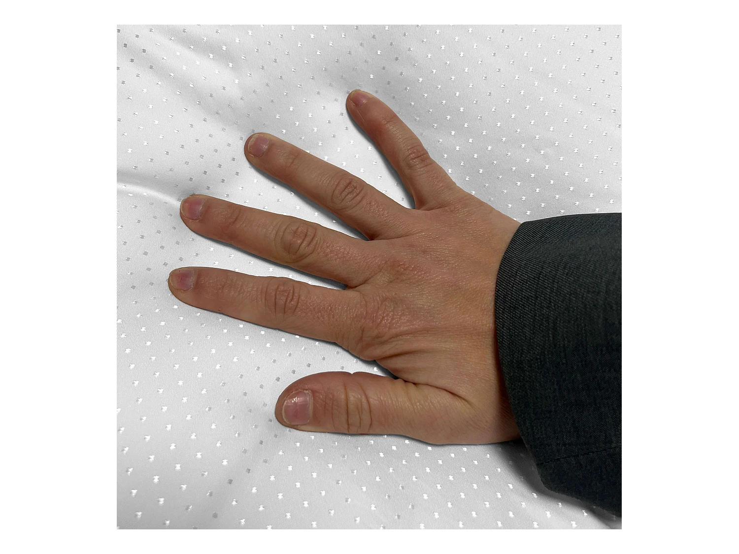 Oreiller Moshy Glitter en coton et polyester, 90 cm