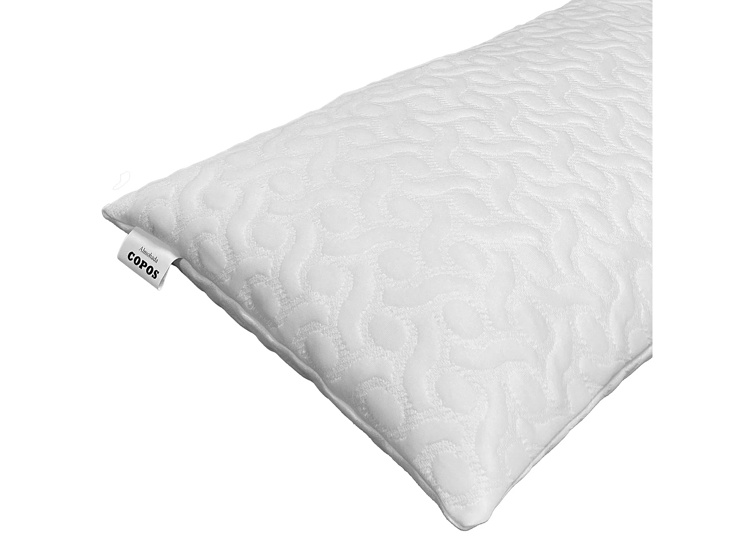 Oreiller viscoélastique Eko Flakes 70 cm Blanc