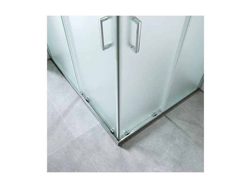 Cabina Doccia Scorrevole 70x100 Cm H 185 cm vetro Opaco 6 mm| Kiro