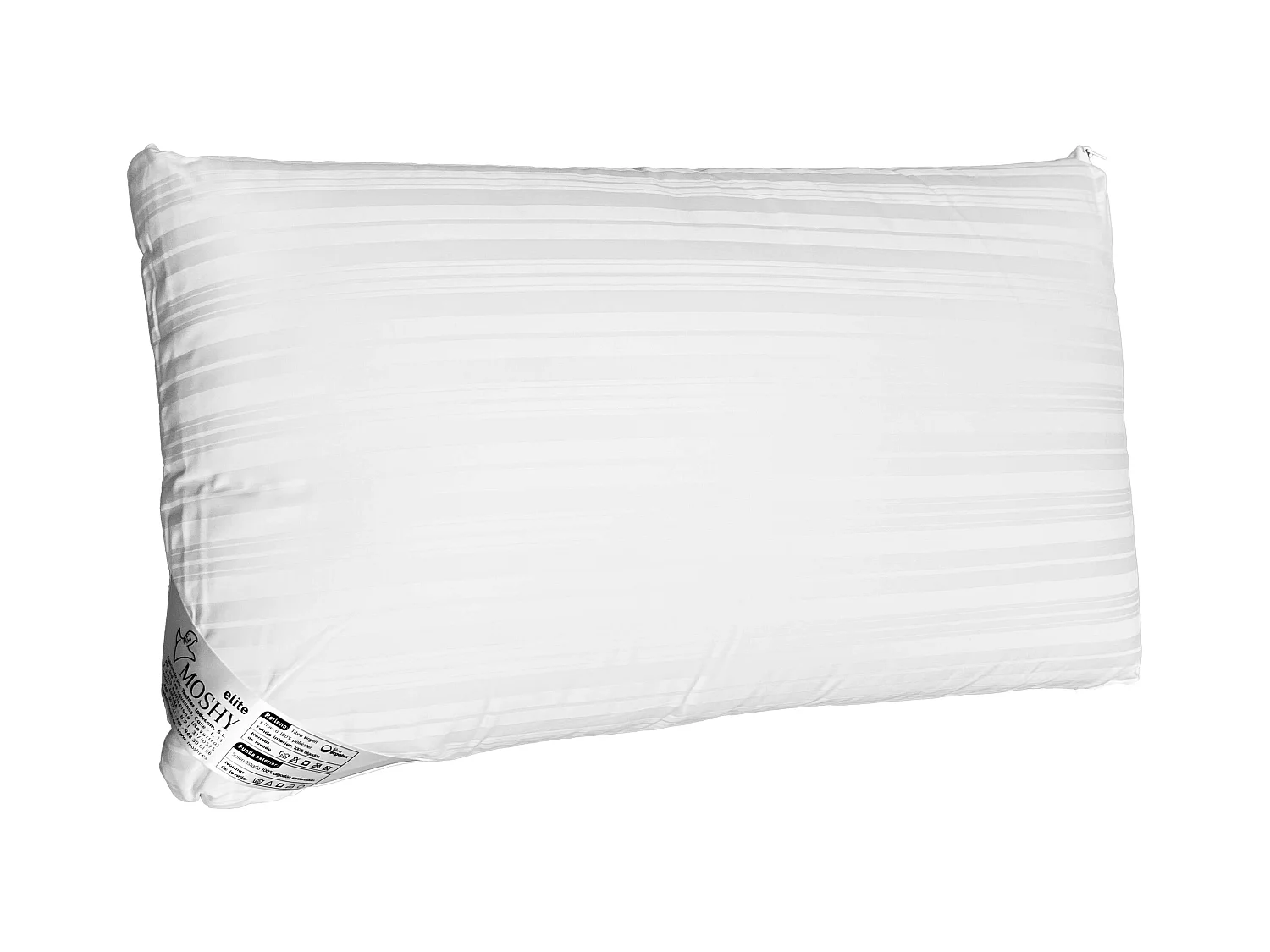 Oreiller Elite avec housse en fibre Ergotex 80 cm