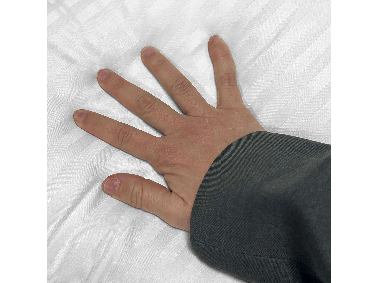 Oreiller en latex perforé avec housse 90 cm