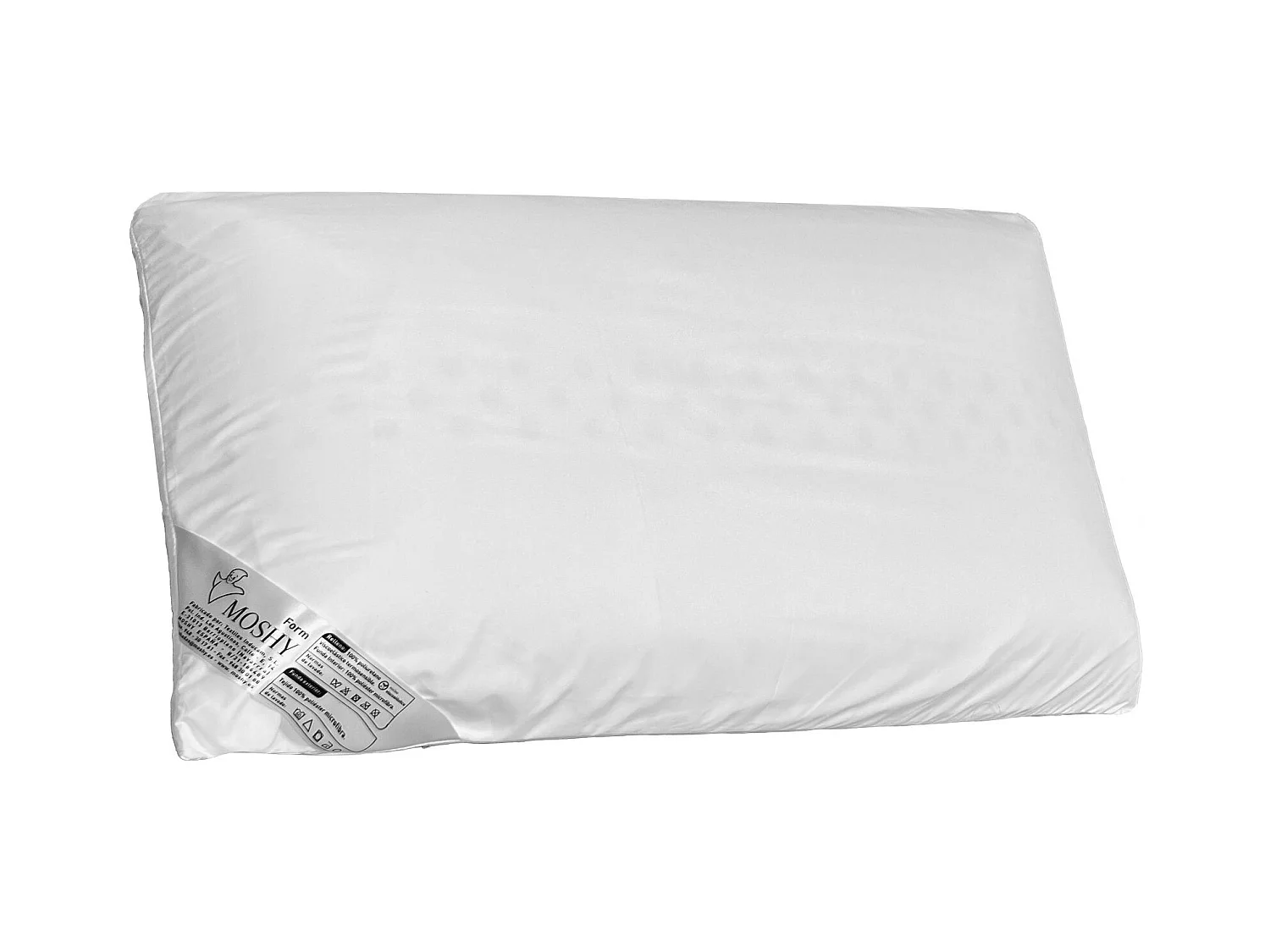 Oreiller viscoélastique Form Moshy, hauteur moyenne 90 cm