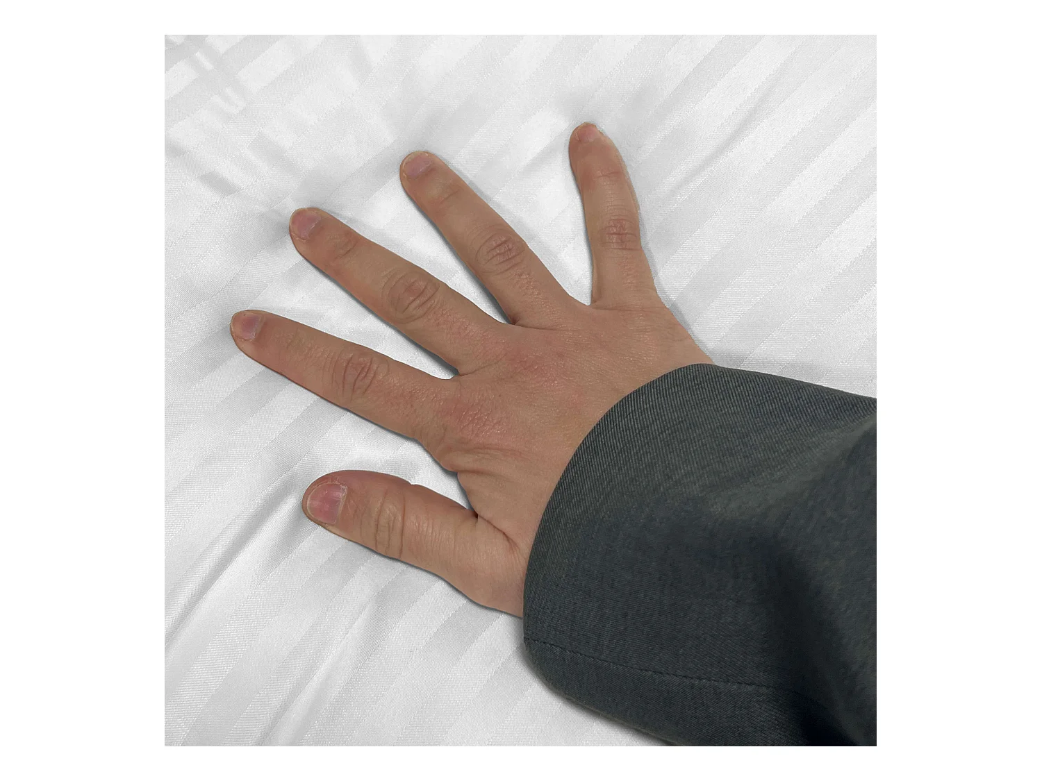 Oreiller en latex perforé avec housse 150 cm