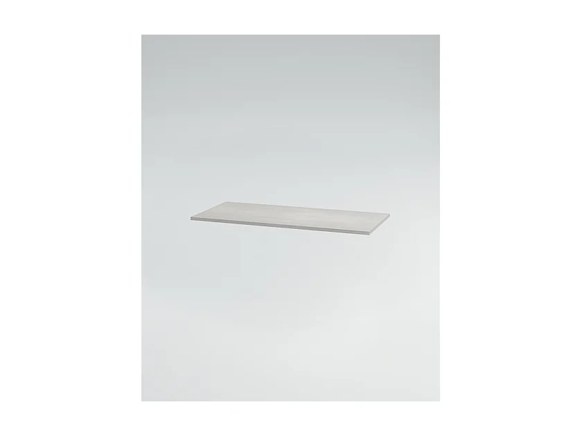 Mobile bagno con lavabo integrato L 100 x H 30 x P 46 Larice Cenere Cassettiera Colonna e Specchio