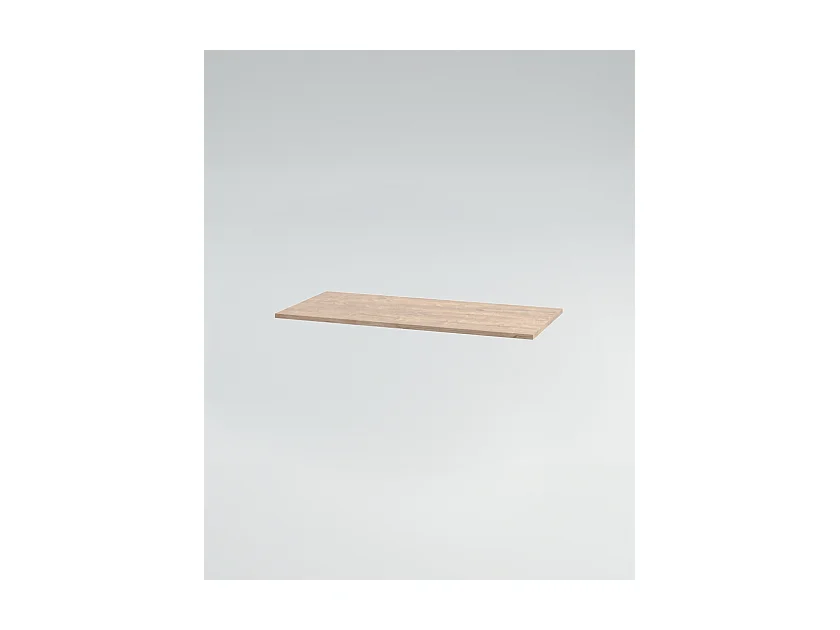 Mobile bagno con lavabo integrato L 100 x H 30 x P 46 Larice Dolomite Cassettiera Colonna e Specchio