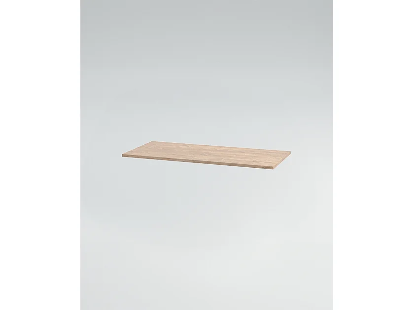 Mobile bagno con lavabo integrato L 100 x H 30 x P 46 Larice Dolomite Cassettiera Colonna e Specchio