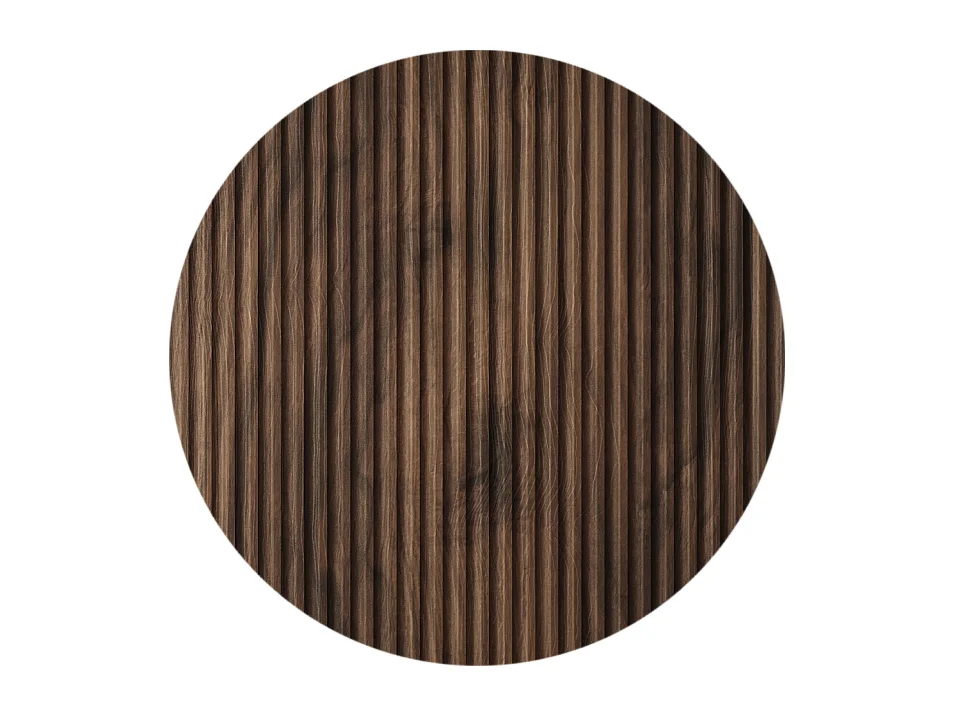 Mobile bagno con lavabo integrato L 90 x H 35,5 x P 46 Noce Nordico Scuro e Specchio