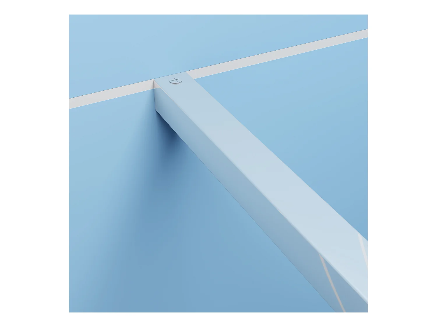 Paroi de douche à l'italienne Chrome 120x200cm - 8mm verre anticalcaire + Barre de fixation 90 cm avec pince + Étagère de Douche 120cm en alu