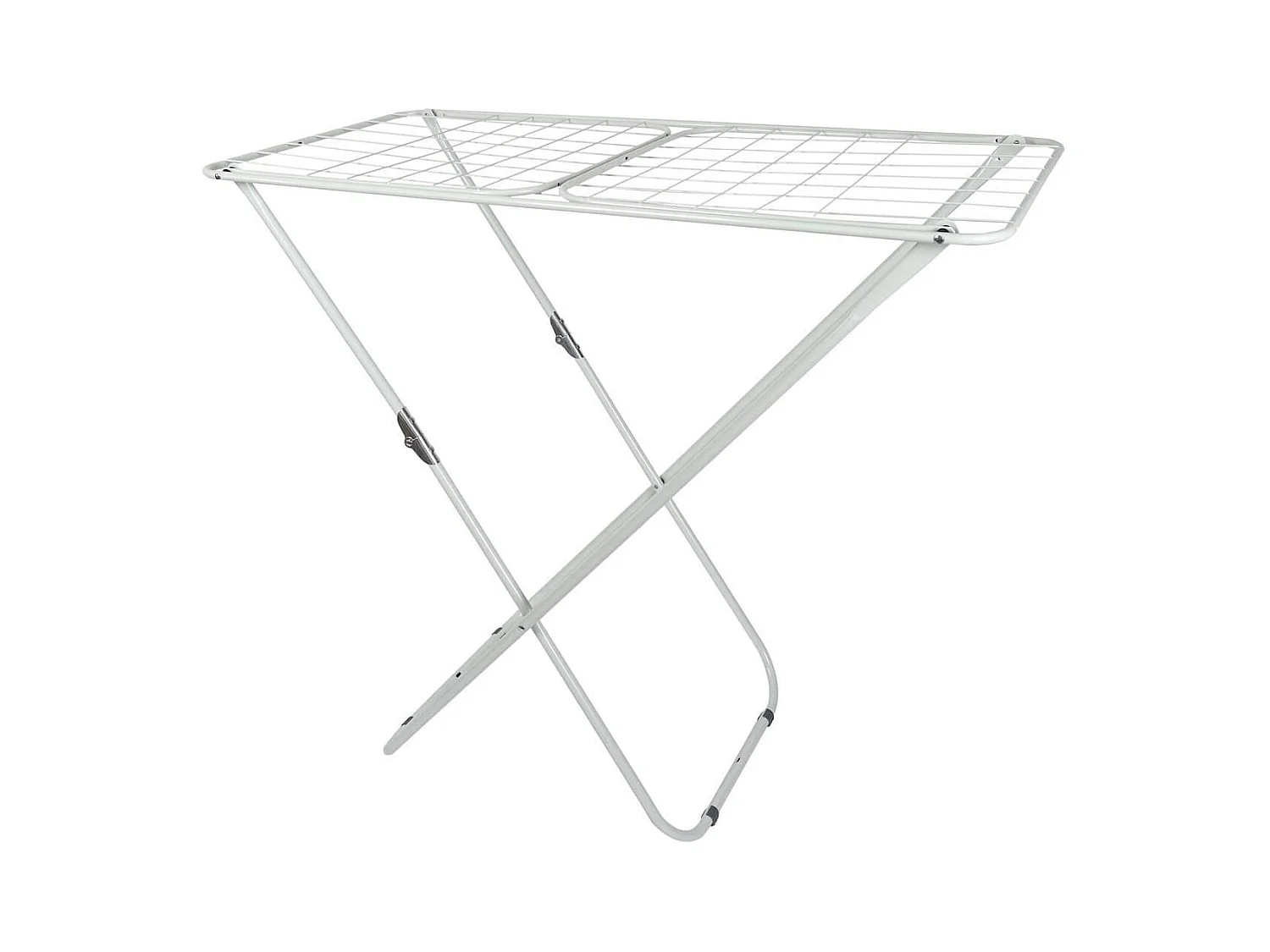 Etendoir à linge pliable 18 mètres étendage blanc