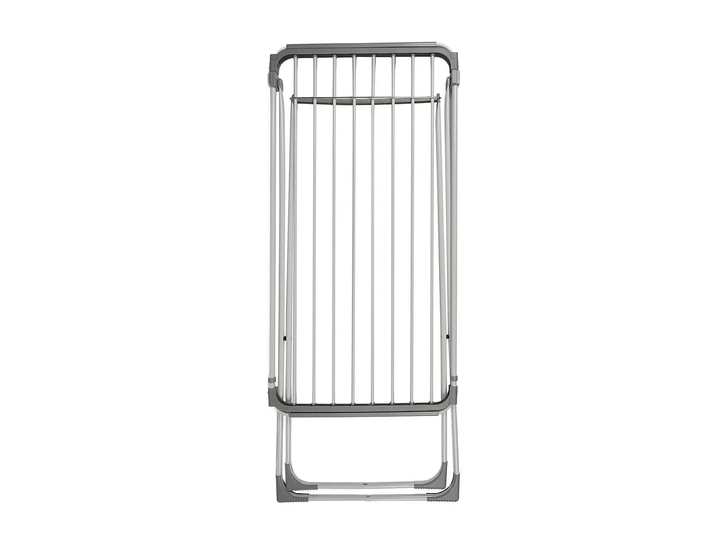 Etendoir à linge extensible 15 mètre d'étendage en métal et plastique blanc