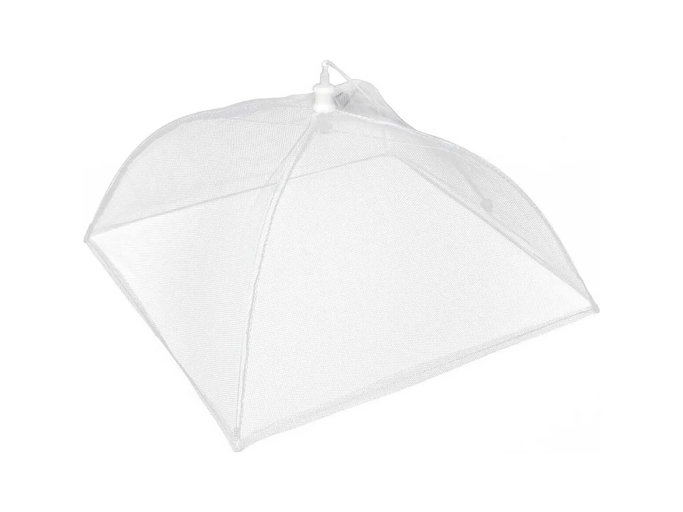 Lot de 2 cloches moustiquaires blanches rétractables