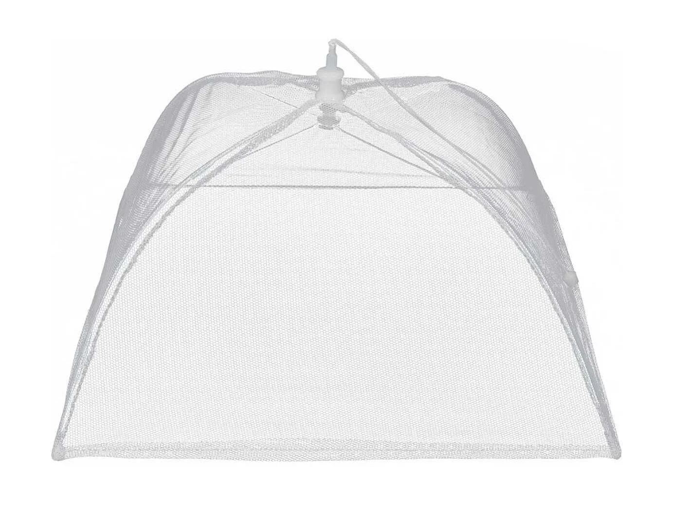 Lot de 2 cloches moustiquaires blanches rétractables