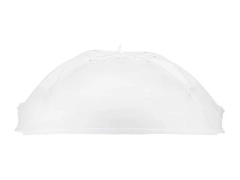 Cloche moustiquaire rétractable XL blanche