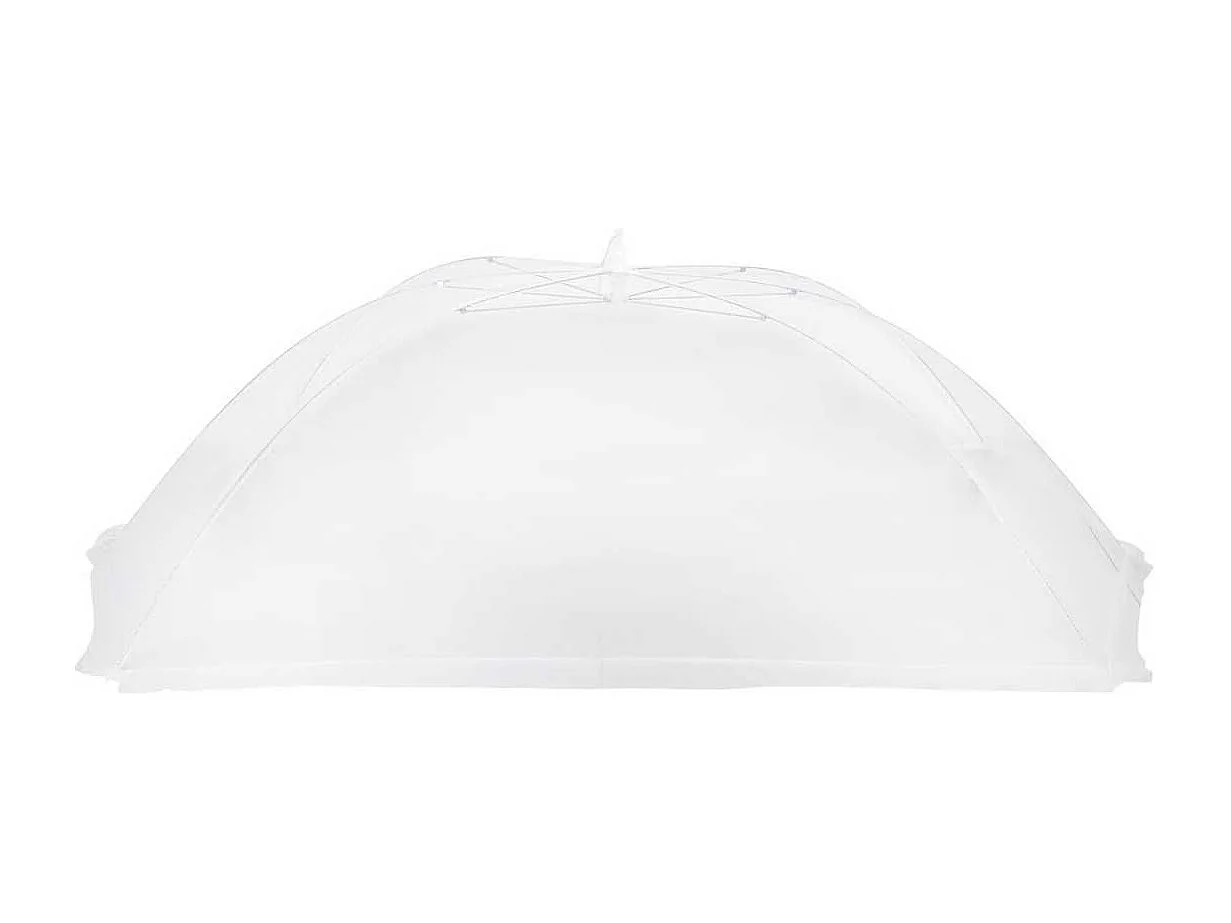 Cloche moustiquaire rétractable XL blanche
