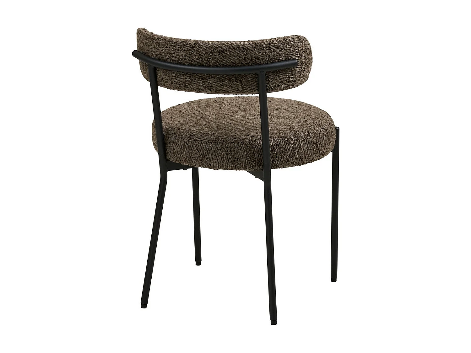 Set van 2 Stoelen Badalona - Bruin - 47x49,5x72,5 cm - Seven Design