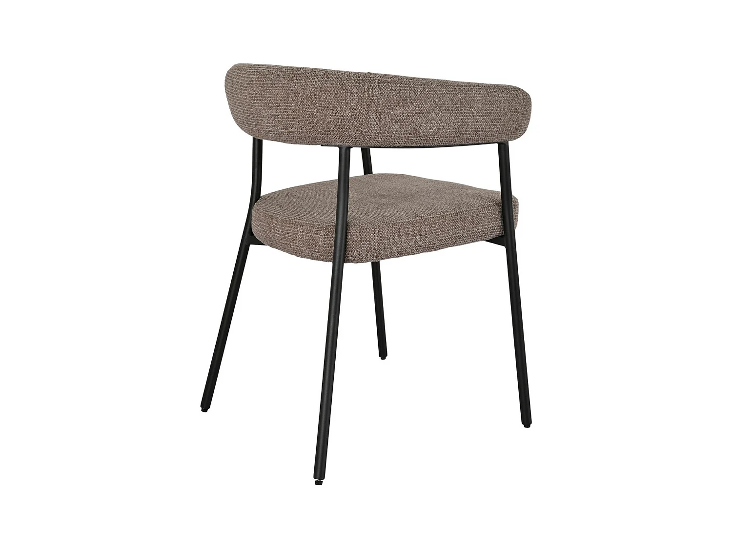 Lot de 2 Chaises Trivio, Marron, 57,5x56x77 cm, Seven Design