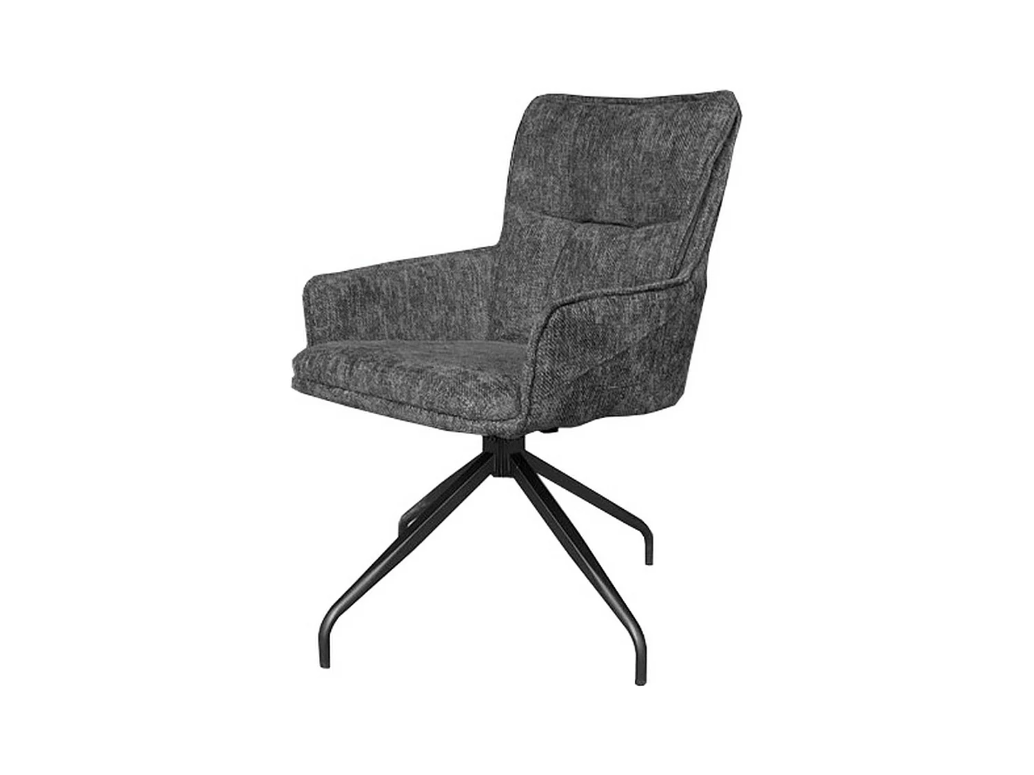 Set di 2 Sedie Ketty, Grigio, 57x61x88 cm, Epikasa